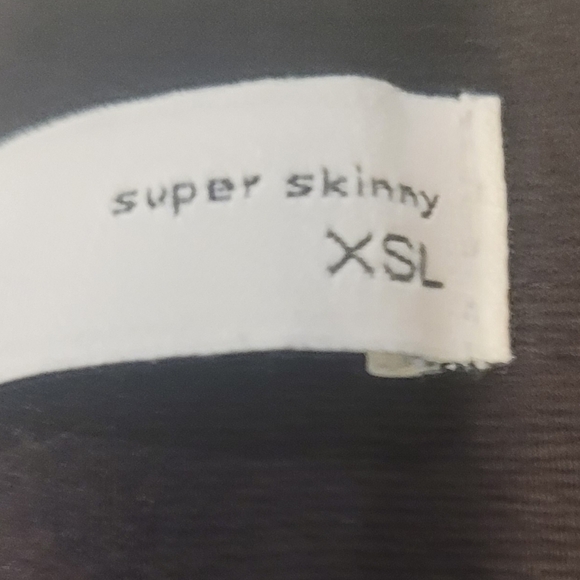 Elizabeth & James Super Skinny Black Zippered Bottom Leggings Pants XS - Picture 9 of 14